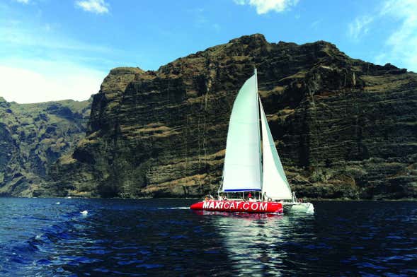 Paseo en catamarán por Los Gigantes, Costa Adeje y Masca