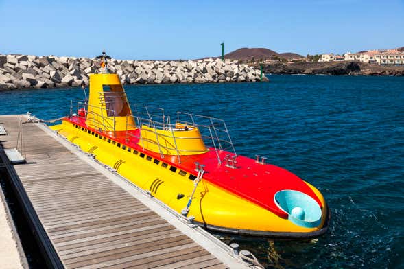 Paseo en submarino por el sur de Tenerife